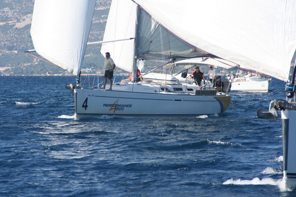 One design yachts ensure racing is close - The Croatia Yacht Rally 08 June - 24 June 2012  © Maggie Joyce - Mariner Boating Holidays http://www.marinerboating.com.au